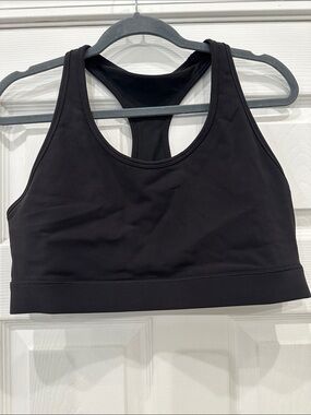 Supportive Black Racerback Sports Bra for Women (21)